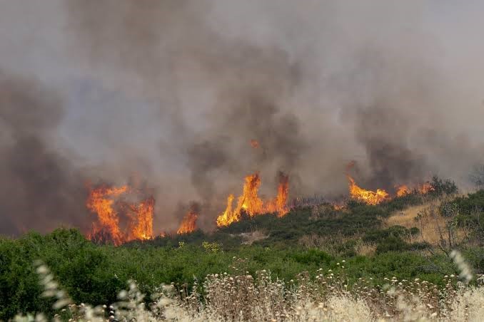 Δυο νεκροί από μεγάλη φωτιά στο νησί